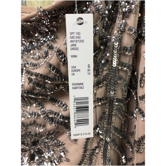 Gianni Bini Jane Beaded Flounce Midi Dress - Picture 4 of 4